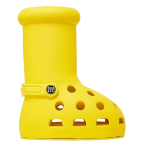 Boots Crocs x MSCHF Big Yellow Boot, yellow