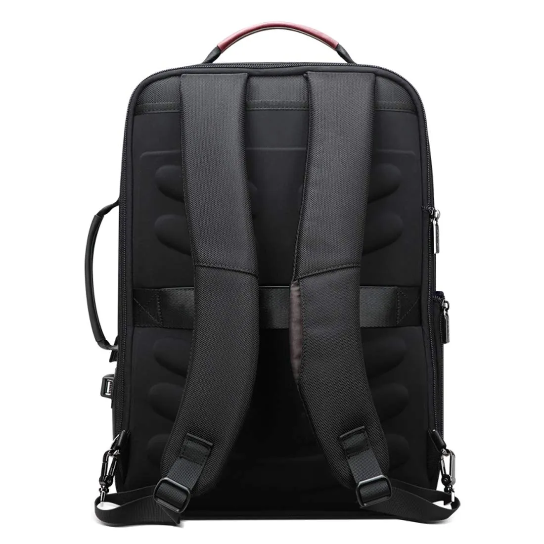 BOPAI Anti Theft Laptop Backpack with USB Charging Port (Black)