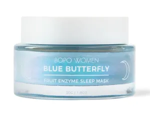 Bopo Women Blue Butterfly Sleep Mask