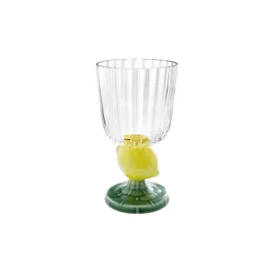 Bordallo Pinheiro Carmen Lemon Goblet