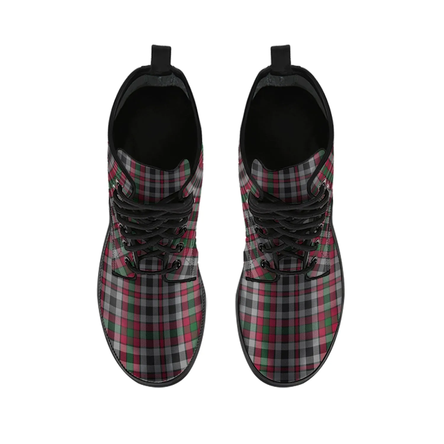 Borthwick Tartan Leather Boots