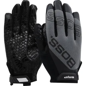 Boss 120-MG1220T/M Synthetic Microfiber Palm with Silicone Coated Grip and Mesh Fabric Back