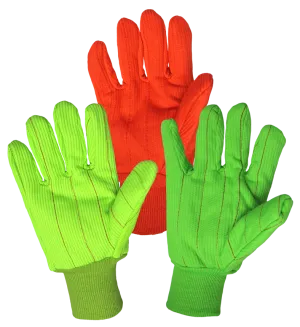 Boss 30PCN Bedford Cord 2-Ply Poly/Cotton High-Vis w/ Knit Wrist