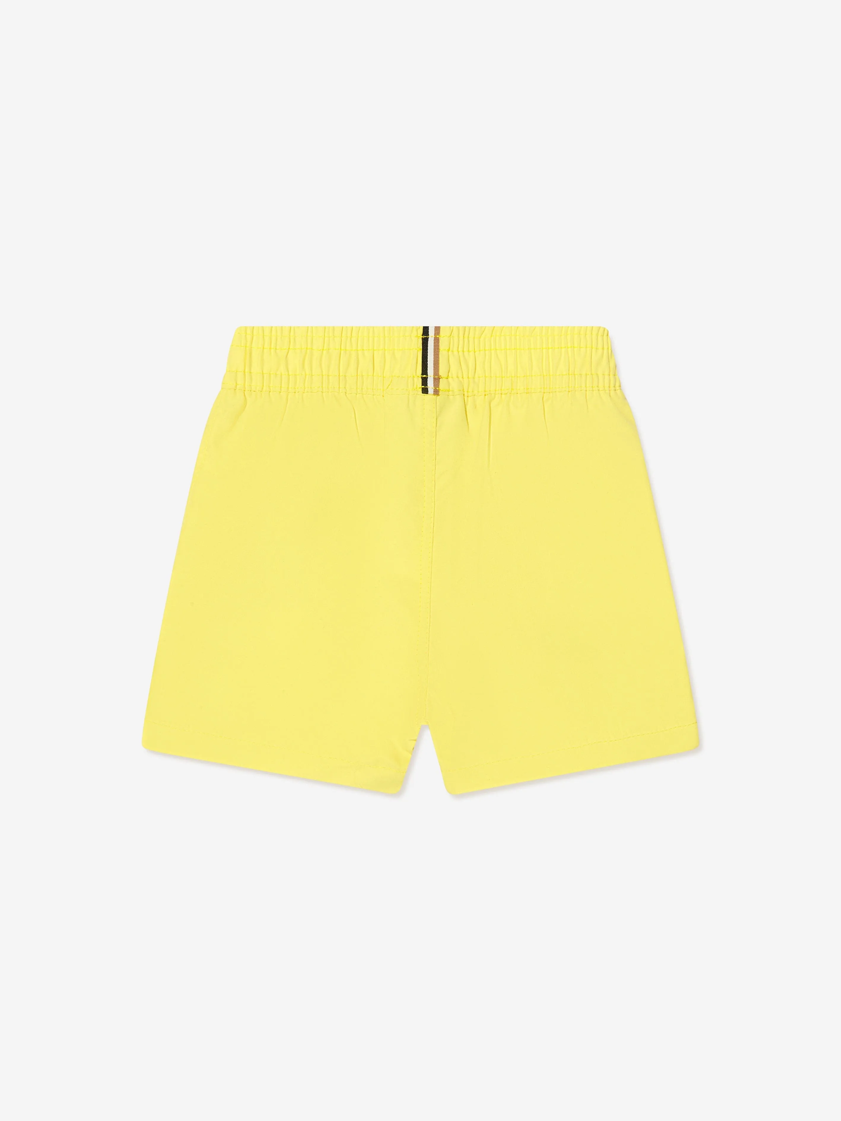 BOSS Baby Boys Logo Swim Shorts In Yellow