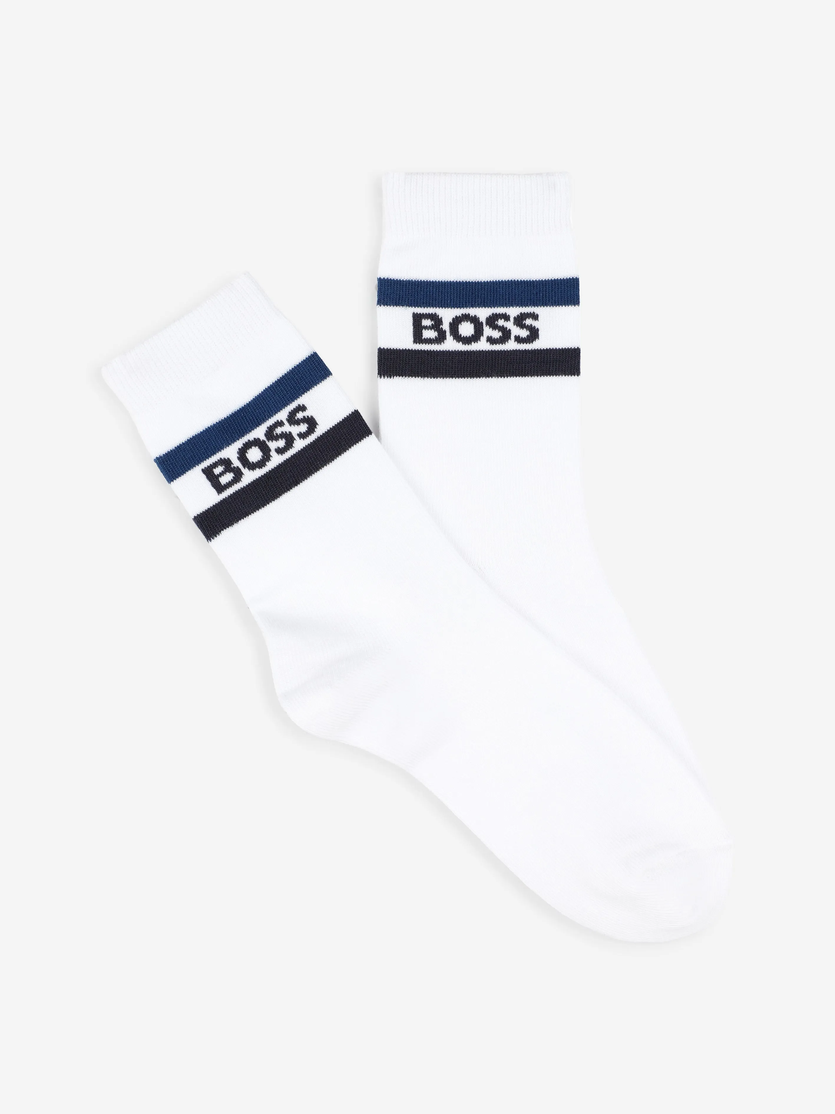 BOSS Boys 3 Pairs Socks Set in Navy