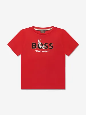 BOSS Boys Bugs Bunny T-Shirt In Red