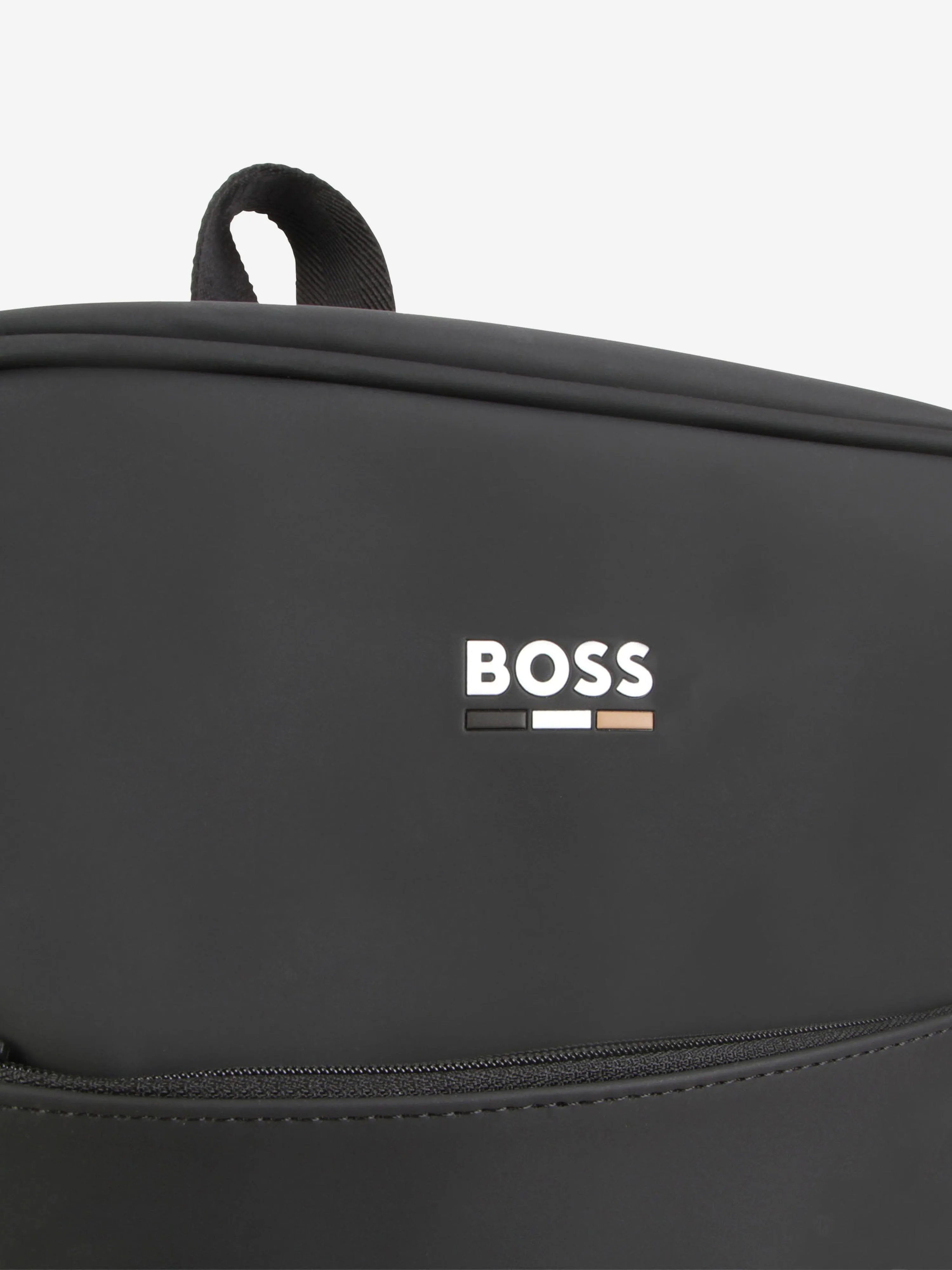 BOSS Boys Logo Backpack in Black (36cm)