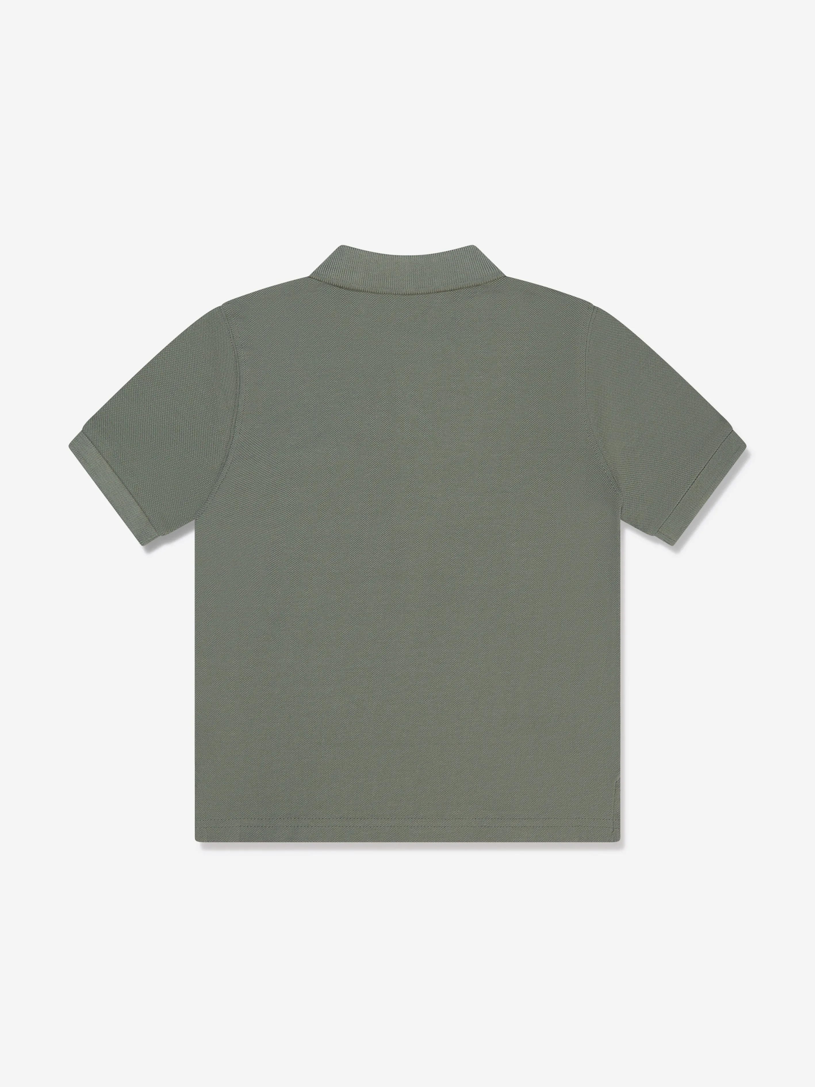 BOSS Boys Logo Polo Shirt In Green