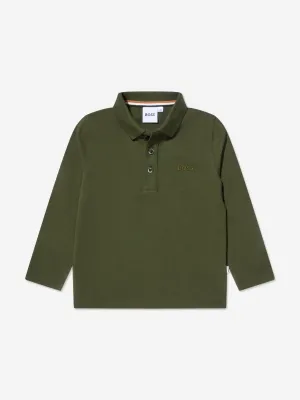 BOSS Boys Long Sleeve Polo Shirt