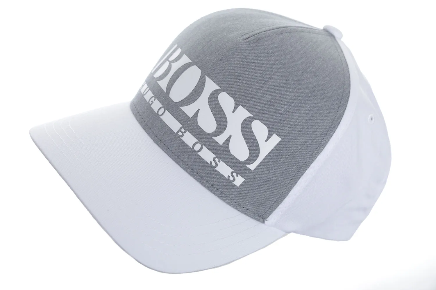 BOSS Cap-Crop Cap in White