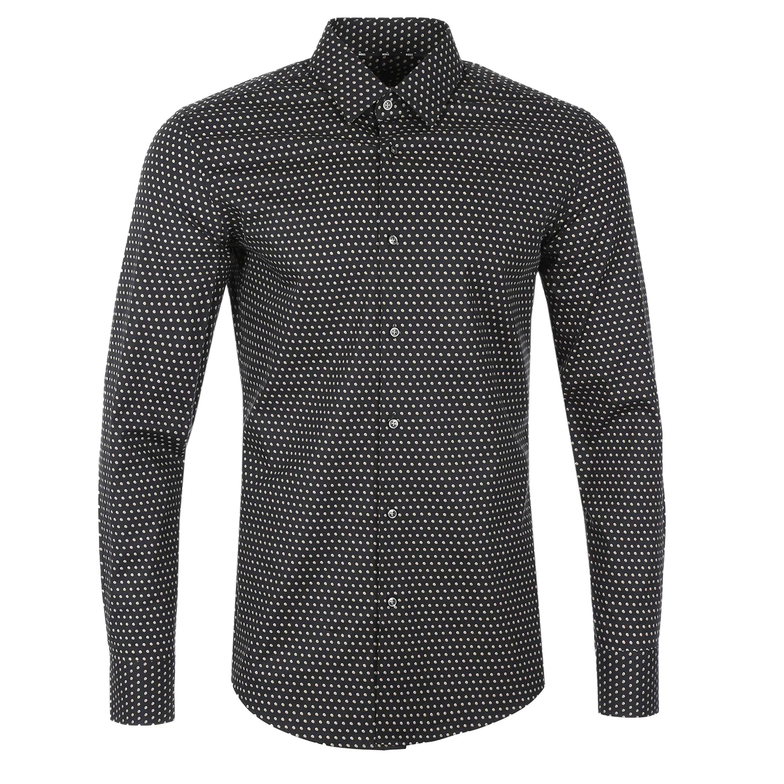 BOSS H Hank S Kent C1 232 Shirt in Black Gold