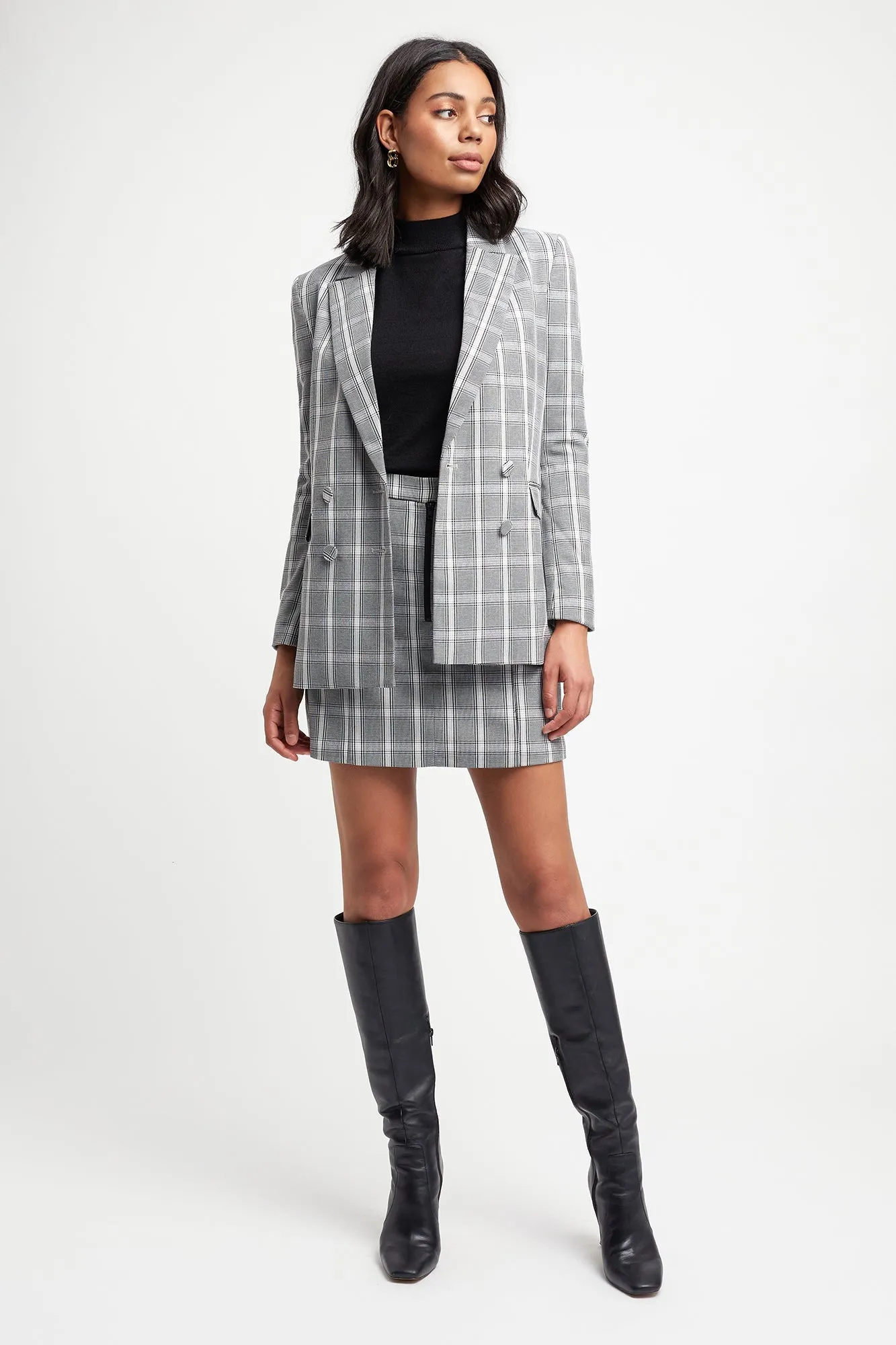 Boston Check Blazer