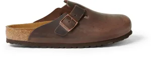 Boston clogs with soft insole, men's Birkenstock, brown