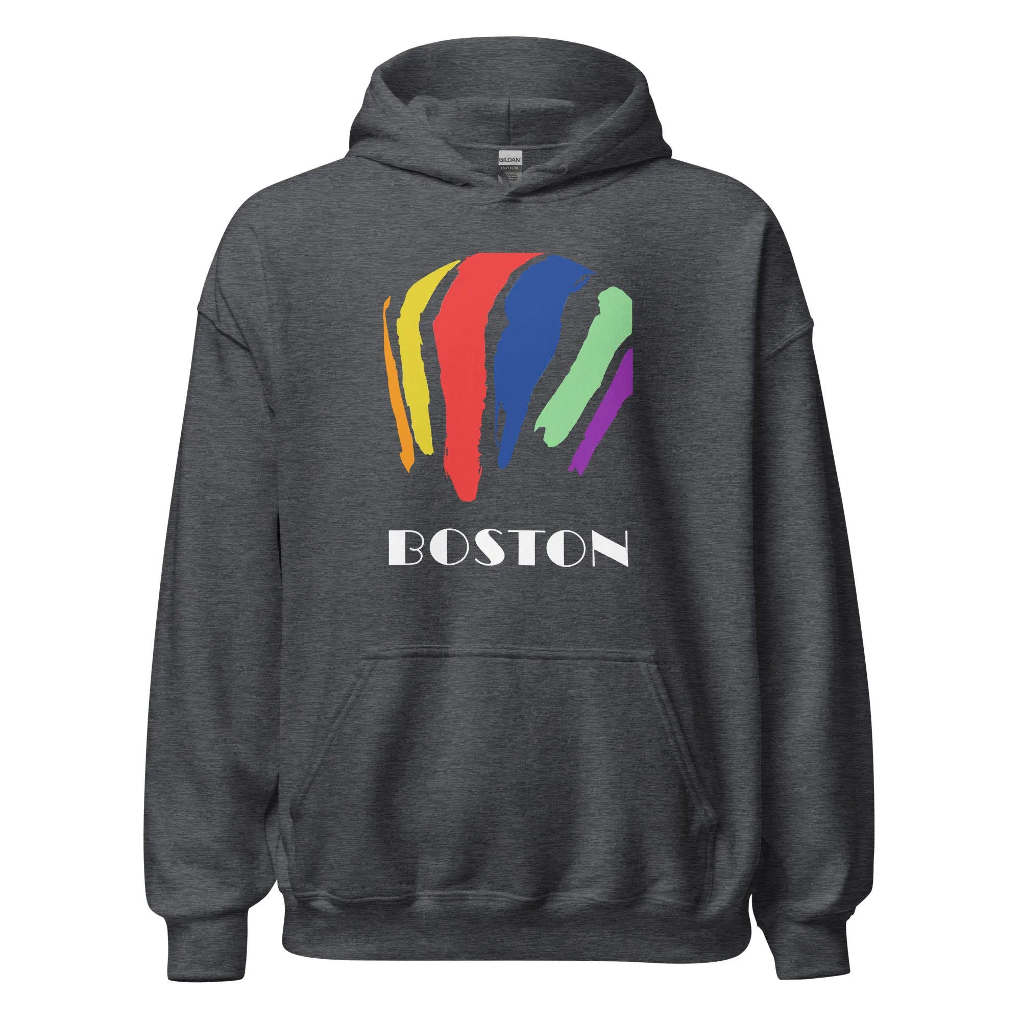 Boston Gas Tank Rainbow Hoodie - Dorchester, MA