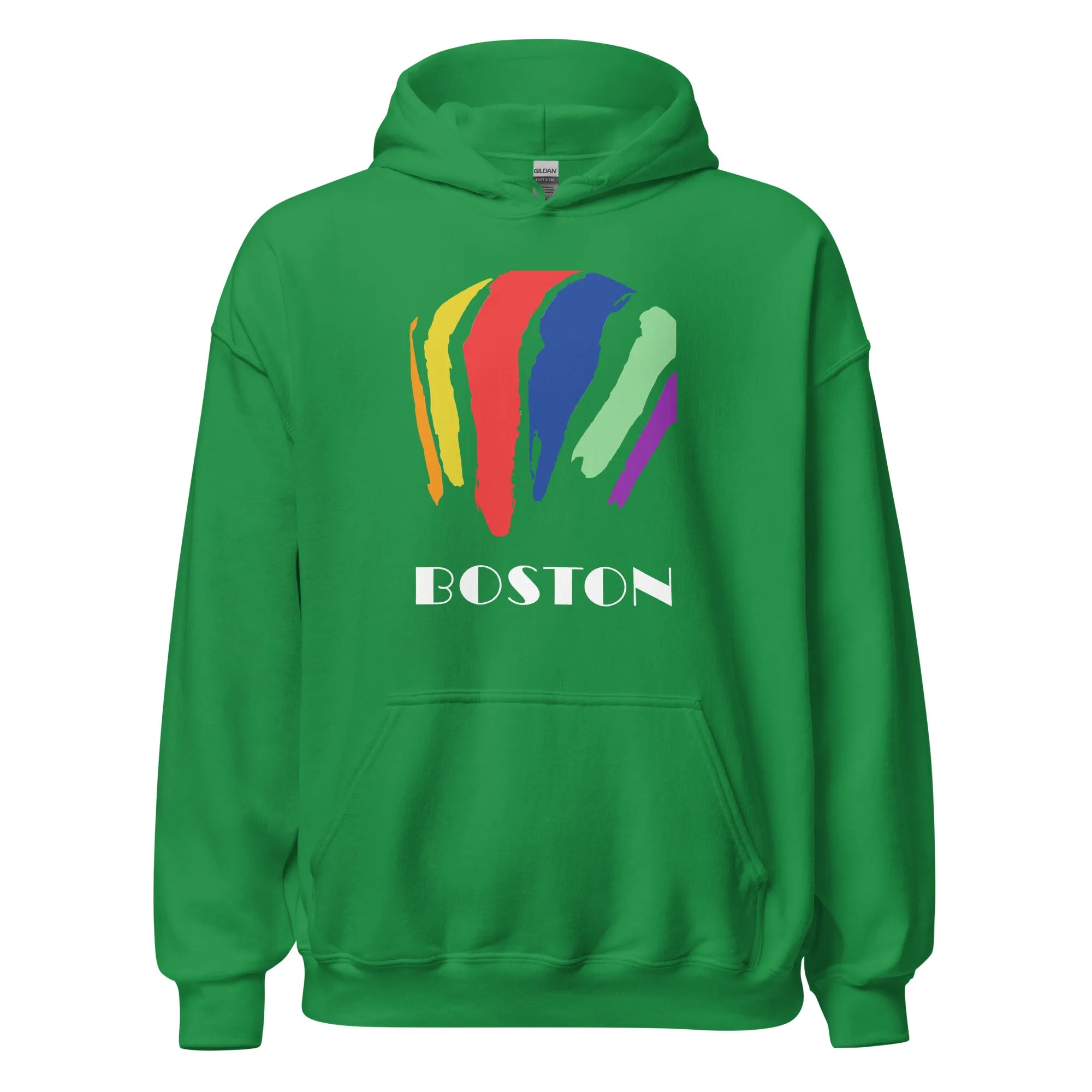 Boston Gas Tank Rainbow Hoodie - Dorchester, MA