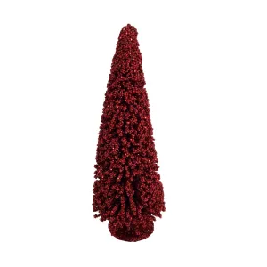 Bottle Brush Tree Red 50cm