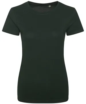 Bottle Green - Women's Cascade organic tee