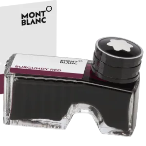 Bottled Ink Montblanc Burgundy Red