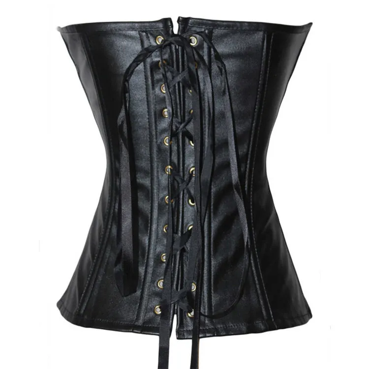 Bottoming Corset Leather Court Corset