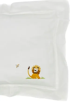 Boudoir pillowcase "safari" white