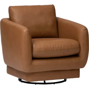 Bourne Swivel Chair, Aline Butternut