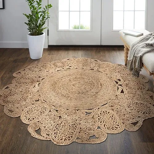 Boutique Jute 12045NAT Natural Rug