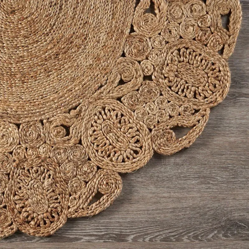 Boutique Jute 12045NAT Natural Rug