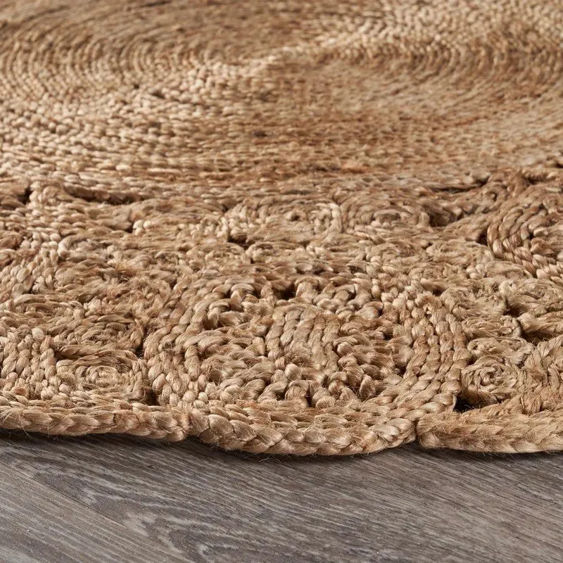 Boutique Jute 12045NAT Natural Rug