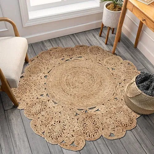 Boutique Jute 12045NAT Natural Rug