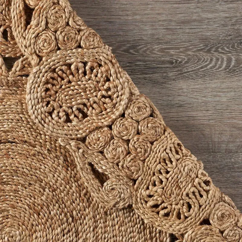 Boutique Jute 12045NAT Natural Rug