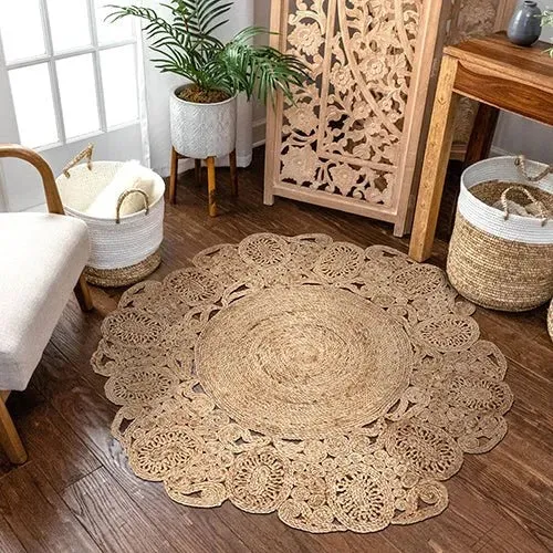 Boutique Jute 12045NAT Natural Rug