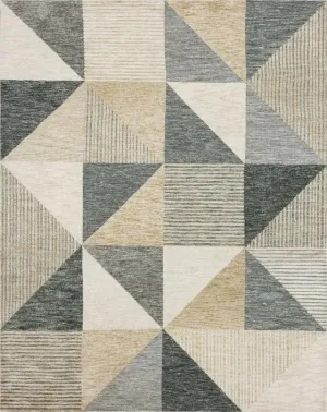 Bowen R1147 484 Oblique Tan Rug