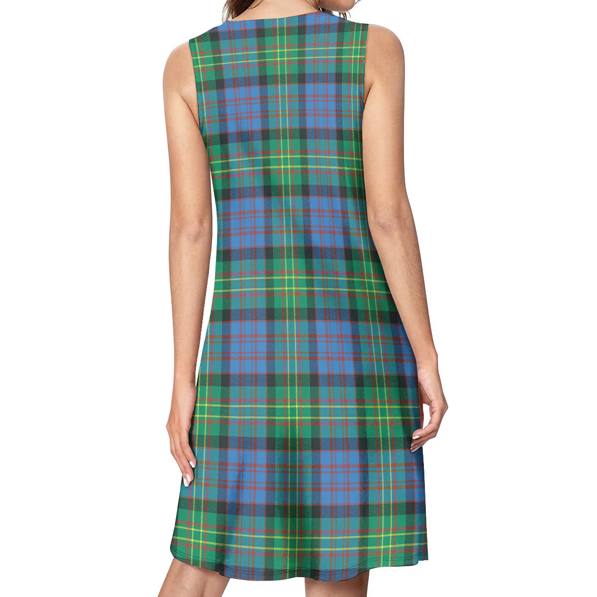 Bowie Ancient Tartan Womens Casual Dresses