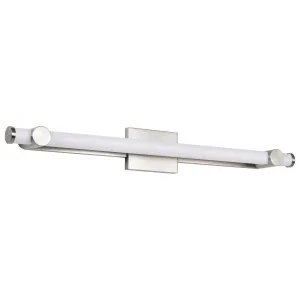 Bowman 36" LED Bathroom Vanity Light, Brushed Nickel Finish