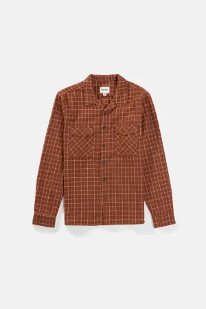 Box Ls Flannel Rust