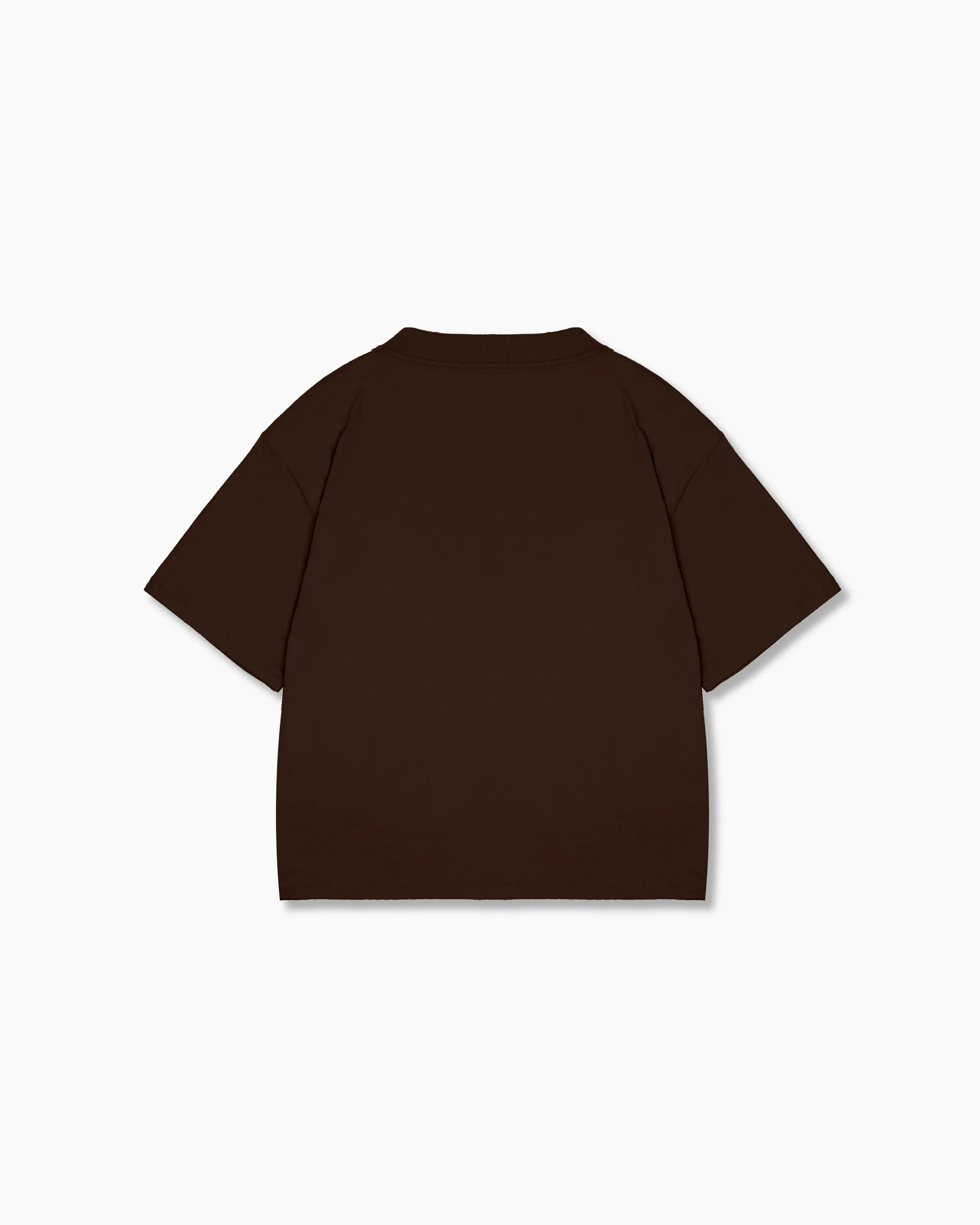 Box Tee - Choco Brown