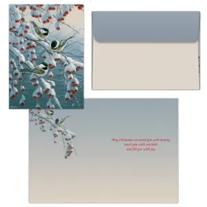 Boxed Christmas Cards- Winter Gathering -30 Cards & Envelopes