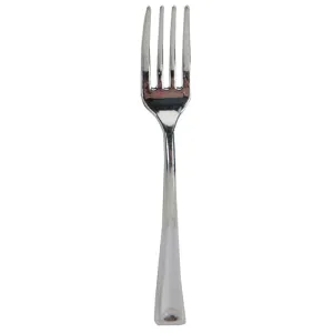 Boxed Mini Forks Metallic Silver (24/Pkg)