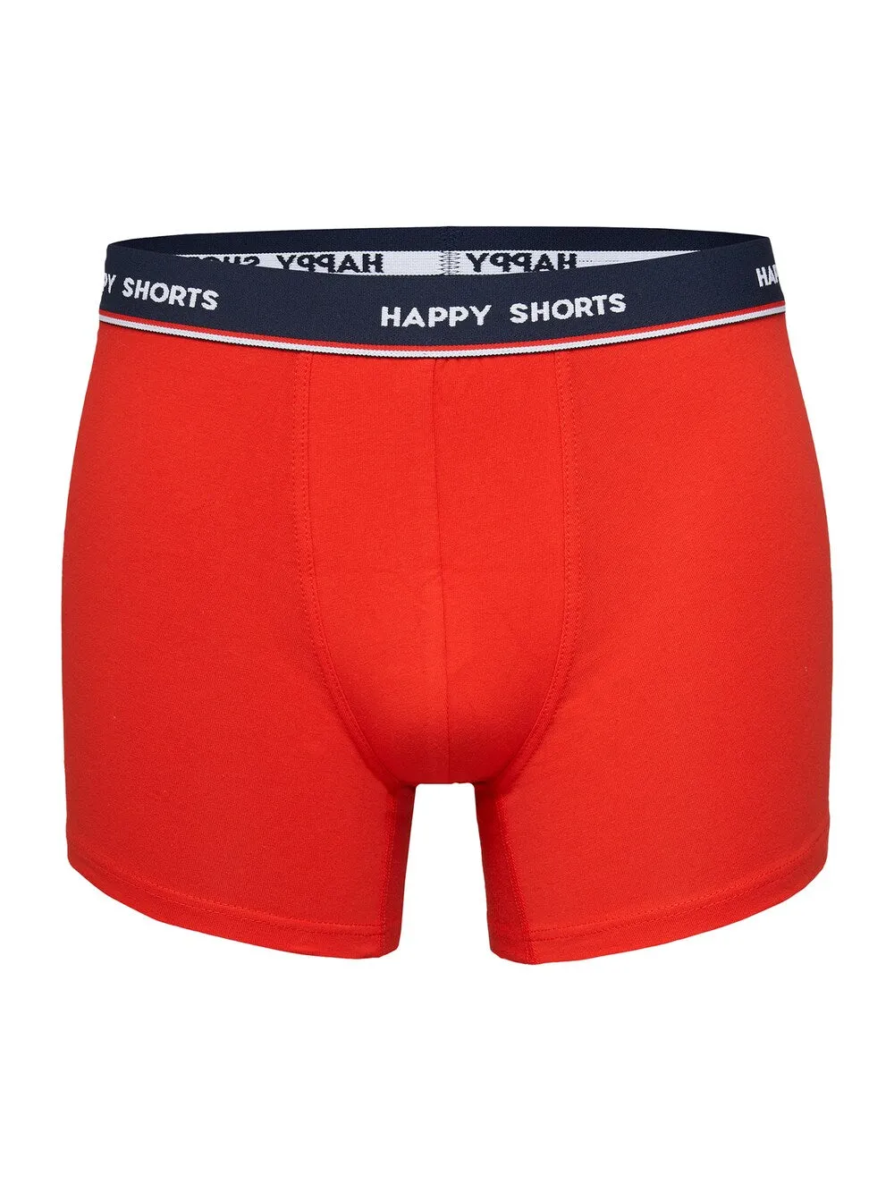 Boxer briefs Happy Shorts Solids, dark blue/red