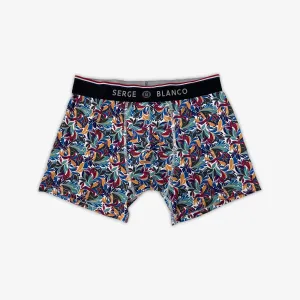 Boxer imprimé multicolore