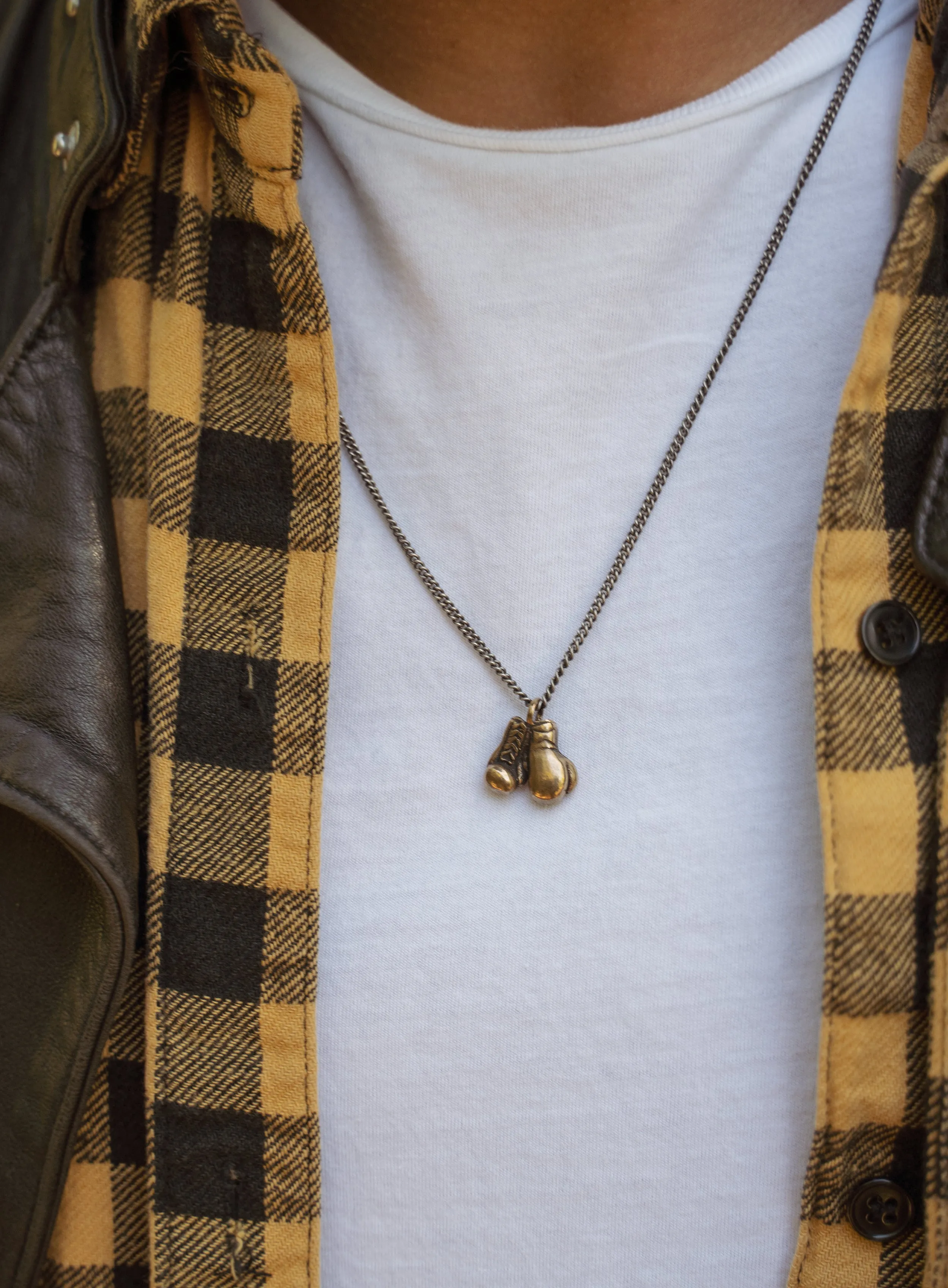 Boxing Gloves Necklace