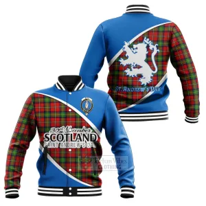 Boyd Family Crest Tartan Baseball Jacket Celebrate Saint Andrew's Day in Style