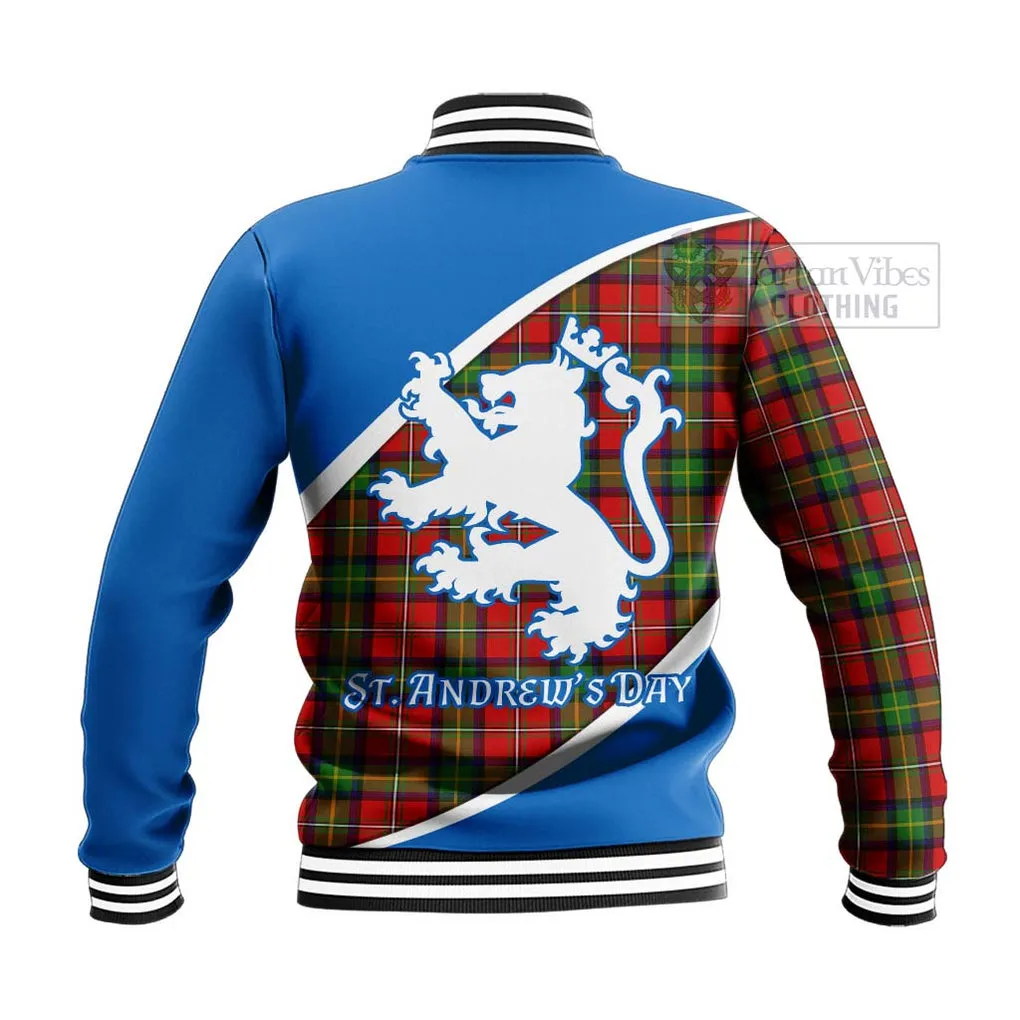 Boyd Family Crest Tartan Baseball Jacket Celebrate Saint Andrew's Day in Style