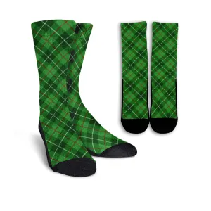 Boyle Tartan Crew Socks Cross Tartan Style