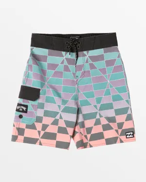 Boy's 2-7 Sundays Pro 13" Boardshorts - Fade