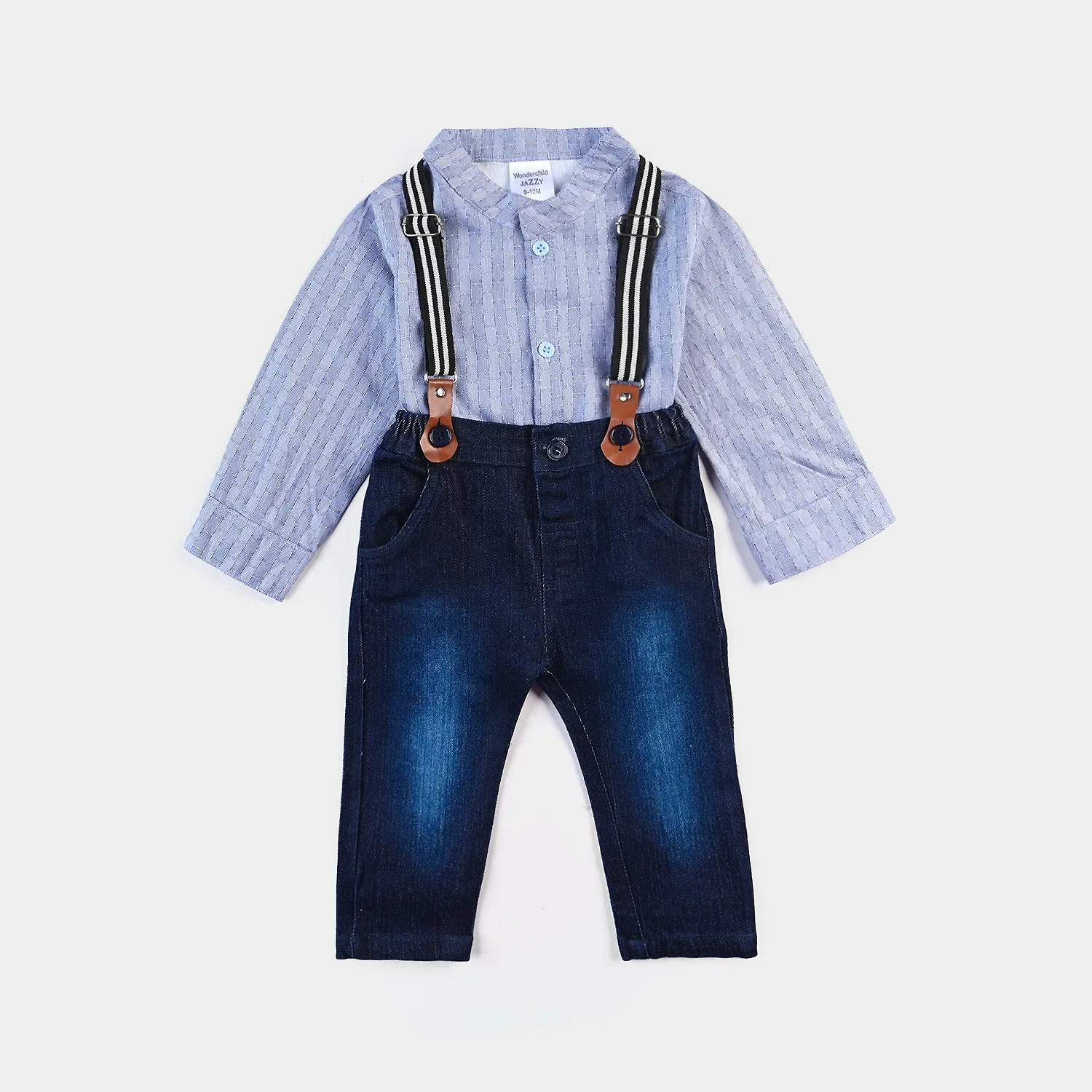 Boys 2PC Suit-Navy Blue