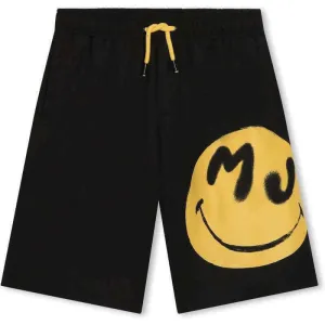 Boys Black Marc Jacobs X Smileyworld Swim Shorts