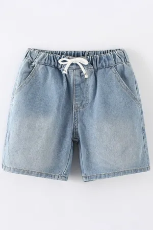 Boys Blue Denim Shorts