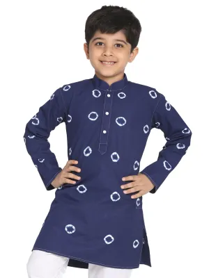 Boy's Blue Kurta - Vastramay Boys