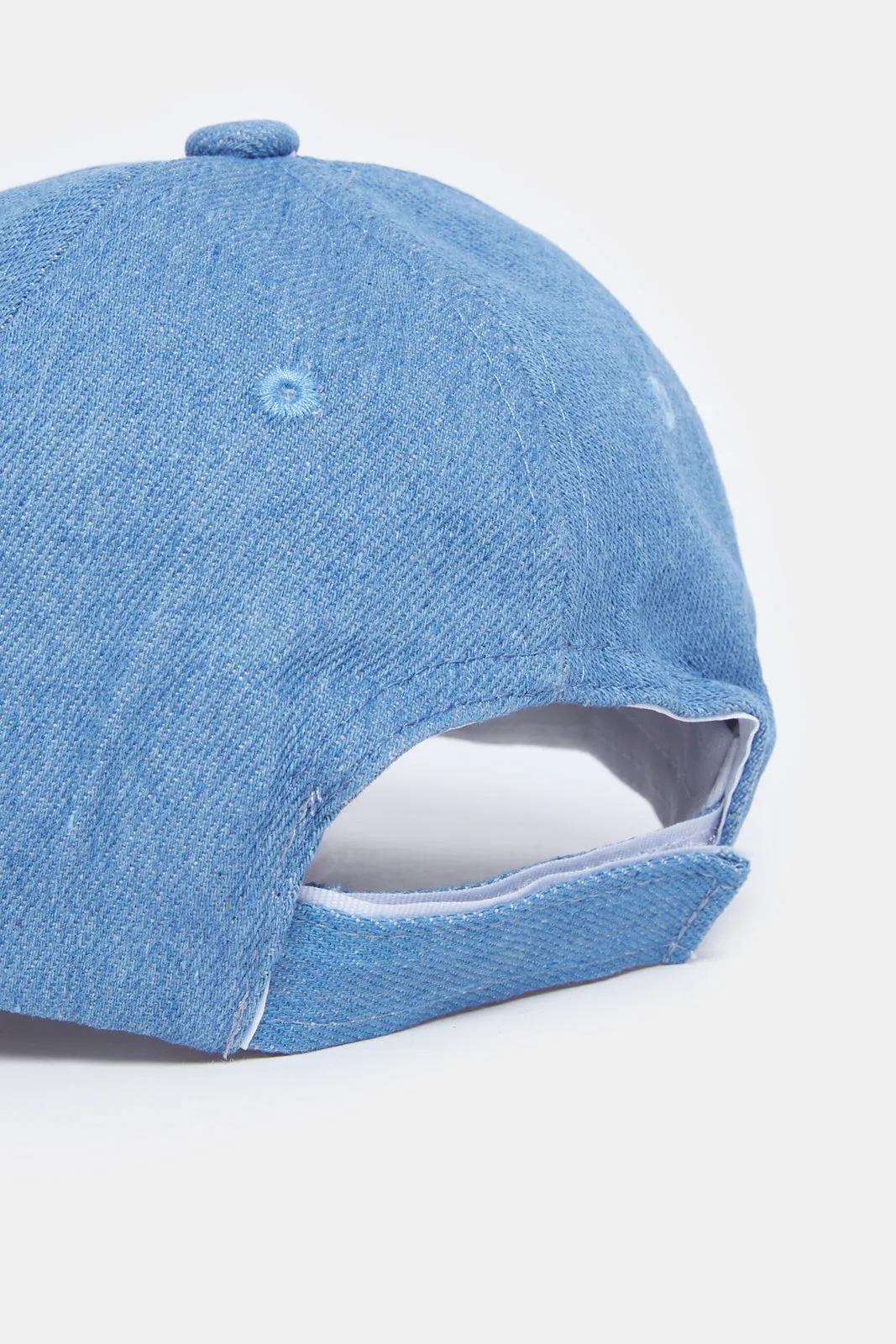 Boys Blue Truck Embellished Cap